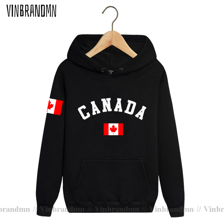 Streetwear Brand Canada - Canada Flag uomo donna felpa popolare
