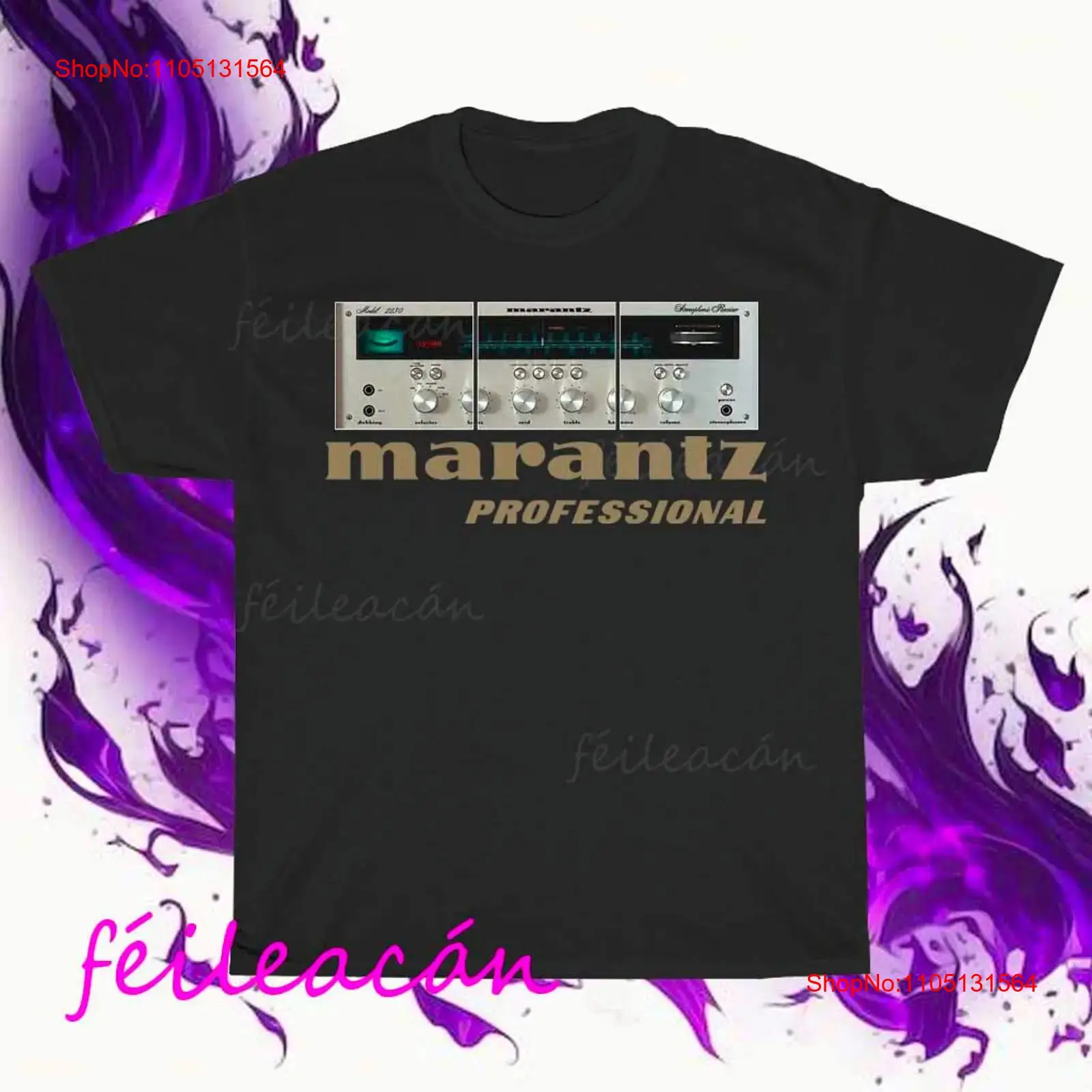 Brand Of Streetwear - Nuovissimo amplificatore Marantz Logo maglietta americana