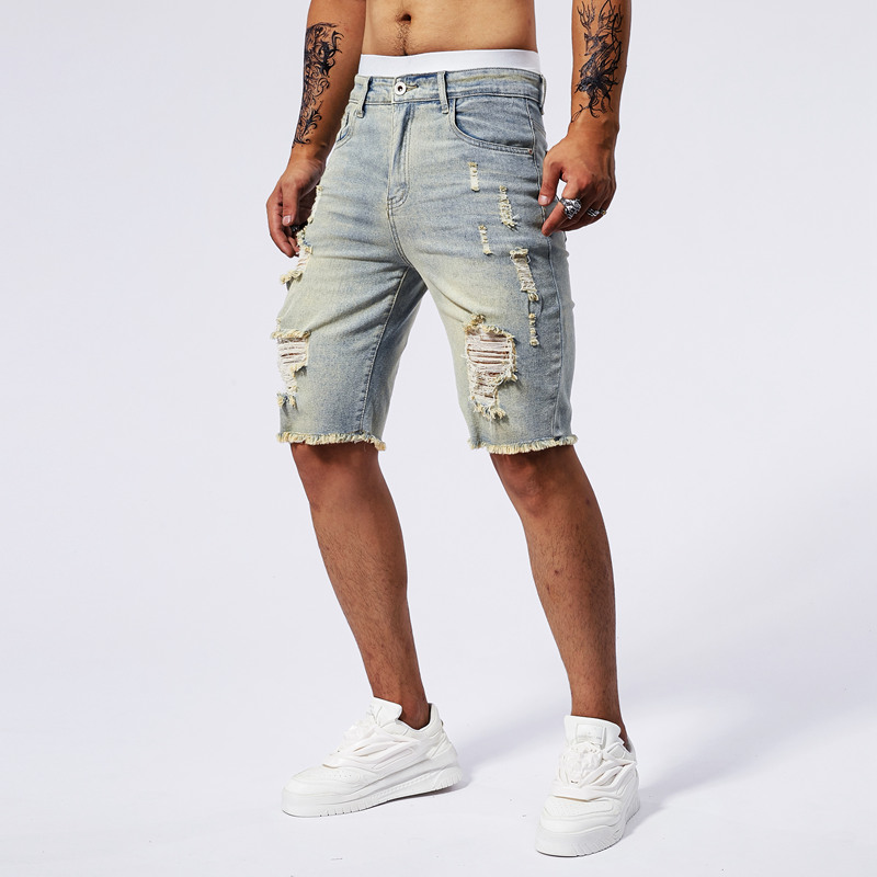 Pantaloncini di jeans strappat - Brand Of Streetwear recensione e prezzo