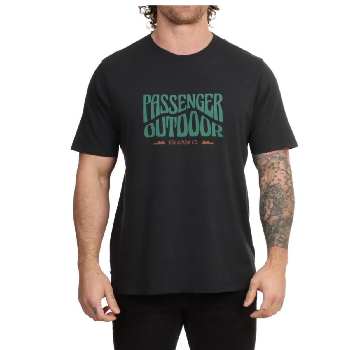 T-shirt classica con logo ecol - Streetwear Brand With Mountain Logo recensione e prezzo